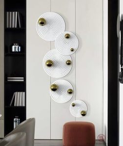 Décoration murale en métal Sculpture d'art en fer faite à la main pour la décoration de la maison, du salon et de la chambre à coucher - Product Image 1