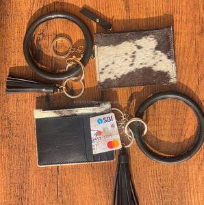 สินค้ามาใหม่กระเป๋าคลัทช์หนังวัวแท้มีที่ใส่บัตรเอทีเอ็มกระเป๋าสตางค์หนังสไตล์ตะวันตกคลัทช์ใส่เหรียญ - Product Image 6