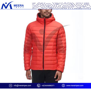 Chaqueta acolchada para hombre, abrigo de invierno ligero aislado con logotipo personalizado para senderismo, uniformes de tripulación, eventos de negocios o ropa promocional - Product Image 2