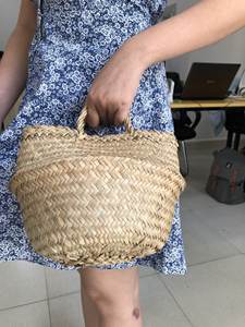 Hot Selling Handicraft Made in Vietnam Water Hyacinth <b>Basket</b> with Export Quality - Product Image 3