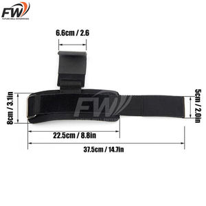 Sangles de poignet en néoprène de qualité supérieure pour la musculation, la gym et l'exercice physique, avec crochet de levage de poids - Product Image 3