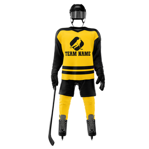 Uniforme de Hockey sobre Hielo de Diseño Personalizado de Alta Calidad, Sublimación Deportiva, Ropa de Hockey sobre Hielo para Hombres, Mujeres y Jóvenes - Product Image 1