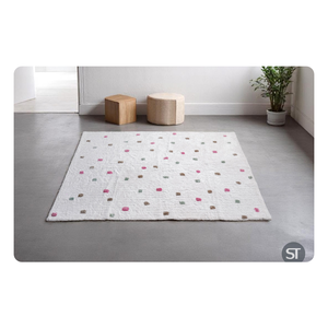 Tapis en coton de haute qualité pour la décoration du sol du salon et de la chambre avec des options de marque personnalisée et de marque privée - Product Image 1
