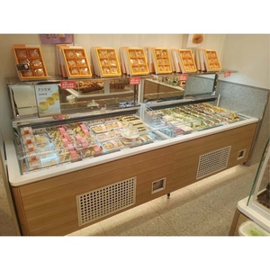 BREVIT เชิงพาณิชย์แสดงเค้กตู้เย็นตู้โชว์เค้กแก้วแสดงตู้เย็นตู้โชว์ของหวาน - Product Image 2