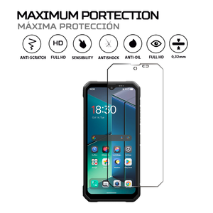 Protector de pantalla ANTISHOCK para Blackview Fort 2 Protector duradero de primera calidad para su dispositivo - Product Image 2