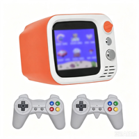 Console de jeu portable rétro H7 Mini TV, écran HD 3,5 pouces, 749 jeux, sans fil 2,4 GHz, autonomie de 5 heures, Type-C, ABS