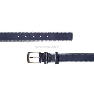 2025 usine en gros 100% cuir de vachette véritable hommes luxe boucle en acier tailles personnalisables ceinture décontractée approvisionnement - Product Image 3