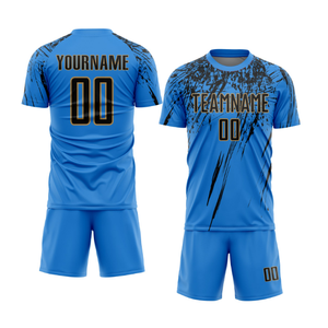 Top Grade Excellent Quality Quick Dry Classic Retro <b>RONALDO</b> Soccer Jersey Set Customizable Direct Factory - Product Image 3