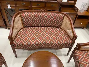 Soggiorno tipo specifico prezzo basso 2 + 1 + 1 1 divano in legno di teak