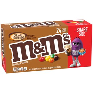 Bonbons au chocolat caramel M&M'S, sachets de 2,83 oz, lot de 24 bonbons au chocolat en vrac - Product Image 4