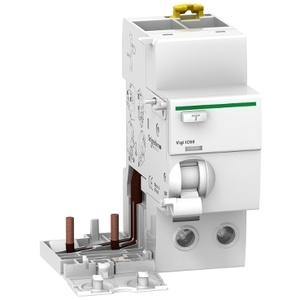Per interruttore automatico miniaturizzato SCHNEIDER ELECTRIC A9V04240 Vigi IC60 2P 40A 300mA AC con blocco aggiuntivo differenziale per protezione da dispersione a terra - Product Image 1