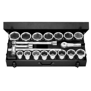 Jeu de douilles à 6 points Facom 1'' Drive, de 42 à 82 mm, douilles de haute qualité - Product Image 1