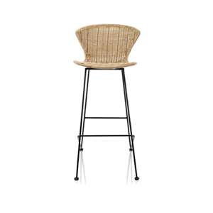 Recién llegado, muebles para el hogar, muebles de decoración de ratán, nuevo diseño, silla de ratán, combinar patas de hierro, artesanía hecha en Vietnam - Product Image 1