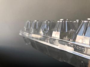 ที่มีคุณภาพสูง10เซลล์พลาสติก PET เซลล์ไข่ถาดขายส่งทิ้งโปร่งใสไข่กรณีบรรจุภัณฑ์ที่มีฝาปิด - Product Image 2