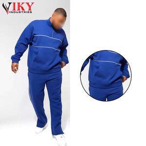 Conjunto Deportivo de 2 Piezas para Hombre, Estilo Flared, Pantalones Deportivos, Diseño Liso con Logotipo Personalizado Impreso, Buena Calidad - Product Image 5
