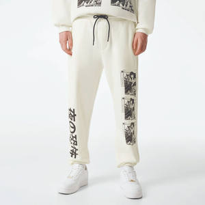 Conjunto de Jogger de lana de algodón pesado Otoño Invierno chándal de cuello redondo logotipo personalizado todos los tamaños calidad rápida internacional - Product Image 3