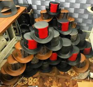 Sombrero Vaquero Occidental con Logotipo Personalizado |   Sombrero Vaquero de Fieltro Premium para Hombre y Mujer |   Fabricante a Granel OEM ODM Pakistán - Product Image 1