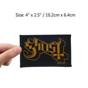 eco-friendly embroidery patches luxury embroidery patches <b>Nu</b> Metal Rock Band Logo Yellow Lettering Badge mens or womens - Product Image 2
