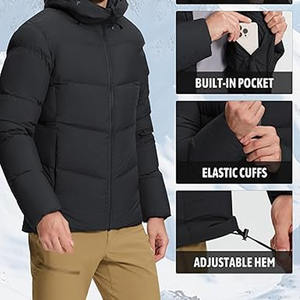 Recién llegado, diseño personalizado y todo, chaqueta de burbujas para hombre, chaqueta acolchada de manga larga de Color vendido cargada por Dress Sports - Product Image 6
