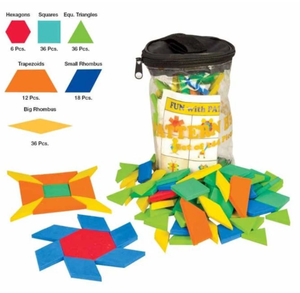Pattern Block Plastic <b>Educational</b> <b>Supplies</b> - Product Image 1