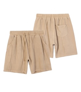 Men High Quality 100% Cotton Sweat Shorts Casual Loose Shorts Sportswear Running <b>Athletic</b> for Mens Wear Black Sweat Shorts - Product Image 1