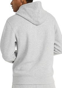 Sweat à capuche pour homme, coupe standard, tissu polaire en coton-polyester de poids moyen - Product Image 4