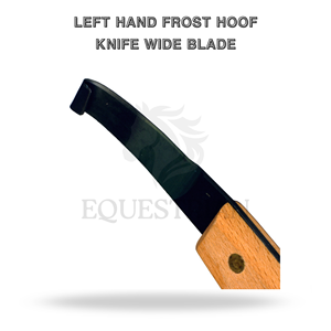 มีดตัดแต่งกีบม้าด้ามซ้าย ใบมีดกว้าง เครื่องมือสัตวแพทย์ สำหรับตรวจสอบและตัดแต่งกีบม้า - Product Image 2