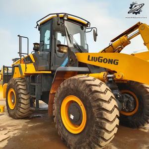 Chargeuse sur pneus LIUGONG856 d'occasion, 17 tonnes, godet de 3 m³, marque chinoise d'origine, 95% neuve, construction, faible nombre d'heures, certifiée CE, d'occasion - Product Image 4