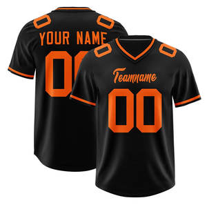 Professional style new collections Latest design printed wholesale sublimated American football <b>Fan</b> jersey - Product Image 3