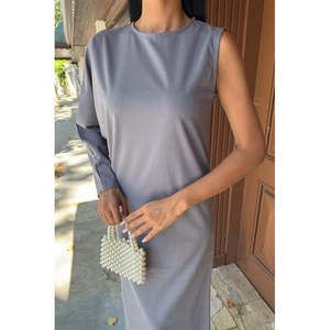 Vestido Largo de Una Manga Aethra 2693-8, Transpirable, Cómodo y Elegante - Product Image 4