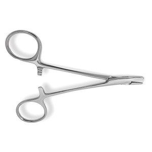 อุปกรณ์ยึดเข็มผ่าตัดทำจากสเตนเลสขนาด12.5ซม. - Product Image 6