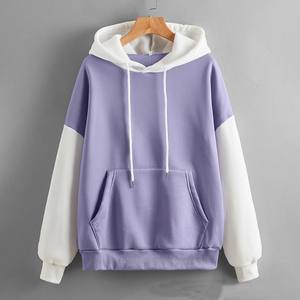 Sweat-shirt à capuche pour femme de haute qualité avec logo personnalisé, vêtements de rue, sweat-shirt à capuche en coton, vêtements pour femmes grande taille - Product Image 2