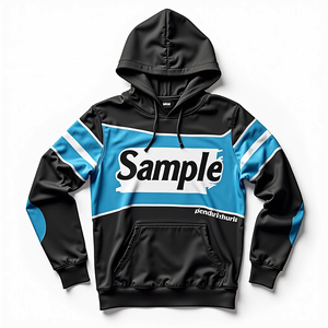 Sudadera con Capucha de Invierno para Hombre, Estilo Urbano, Holgada, Personalizable, Duradera, Transpirable, de Forro Polar, Sublimada, 100% Poliéster - Product Image 5