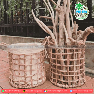 PRODUCTO MÁS VENTA CESTA DE JACINTO DE AGUA grande Perfecta para el almacenamiento y organización de mantas Mantenga su hogar ordenado y espacioso - Product Image 6