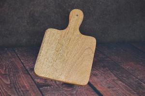 Small <b>Paddle</b> Chopping <b>Board</b> with Hanging Hole Smooth Thick Surface Ideal for Cutting Serving Snacks and Everyday Kitchen Use - Product Image 6