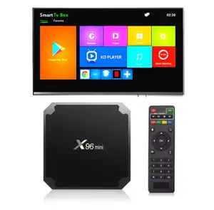 2024 новые продукты X96 mini Amlogic S905W 1 ГБ + 8 ГБ android 9 100 м wifi 4k HD tv box android приставка 4K Movie network tv box