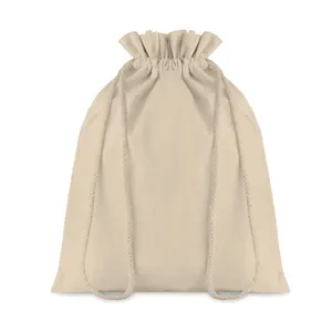 Sac de sport personnalisé en coton avec cordon de serrage, sac promotionnel personnalisé de taille moyenne - Product Image 1