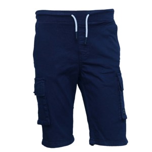 Short décontracté taille moyenne 100% coton pour hommes avec motif tissé Short cargo respirant de type solide Service OEM disponible - Product Image 1