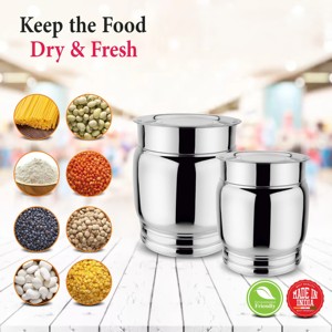 Boîte de rangement en acier inoxydable poli miroir, de qualité alimentaire, pour épices, sucre, café, etc., pour la cuisine, la maison, le camping, etc. - Product Image 5