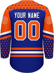 Conjunto de uniformes de hockey sobre hielo personalizados, camisetas y pantalones ligeros que absorben la humedad para equipos jóvenes, hombres y mujeres, fabricante OEM - Product Image 3