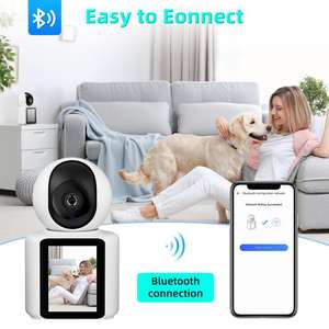 WAKADO Smart Home Kabellose Mini-<span class=keywords><strong>IP</strong></span>-Kamera 1080p HD Schwenk-Neige Zwei-Wege-Audio Speicher/SD-Karten-Datenspeicherung <span class=keywords><strong>1</strong></span> Jahr für Haussicherheit - Product Image 2