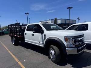 NUEVO Ford F-550 2022 Super Duty Cabina Doble Plataforma Plana/Plataforma con Barandas Camión de Trabajo - Product Image 3