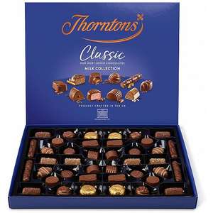 Collection de cadeaux au chocolat de qualité continentale Thorntons 284g-Classique blanc foncé au lait et 274g de bonbons favoris aigre-doux noix - Product Image 4