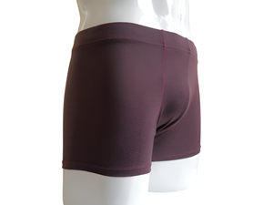 Caleçon boxeur cationique en rayonne polyester confortable pour hommes, sous-vêtement respirant en tricot avec logo personnalisé et taille - Product Image 5