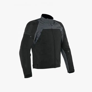 Chaqueta de Motocicleta Unisex de Alta Calidad, Impermeable y Resistente al Viento, en Cordura Negra, con Protección, para Pilotos - Product Image 3