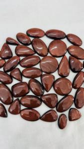 100% Ojo de Tigre rojo Natural cabujón suelto piedra preciosa forma mixta tamaño lote personalizable para la fabricación de joyas venta piedra preciosa de tigre rojo - Product Image 4