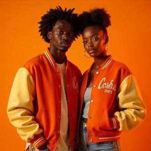 Fabricante personalizado de chaquetas universitarias con nombre de equipo bordado - Product Image 1