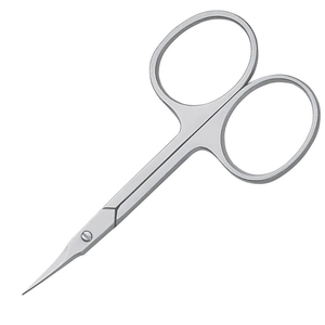 Tijeras de Acero Inoxidable Anti-Salpicaduras Sostenibles con Hojas Curvas de Alta Calidad para Remover Piel Muerta - Product Image 3