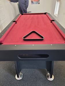 Table de billard/pool professionnelle en bois massif et MDF de 8/9 pieds, avec ardoise et caoutchouc UYLin, personnalisable, prix usine abordable - Product Image 2