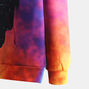 New Arrival Sublimation Printed <b>Pullover</b> <b>Men</b> Hoodie High Quality Washed Sublimated Printed <b>Mens</b> Hoodie Polyester Hoodie CP-MH-09 - Product Image 4